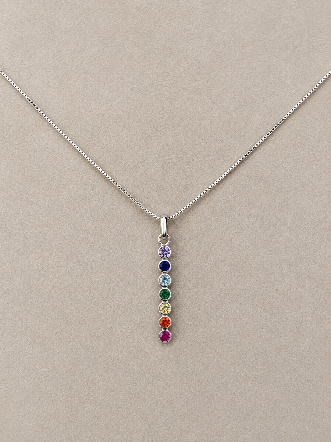Colar Alinhamento Chakras Prata 925